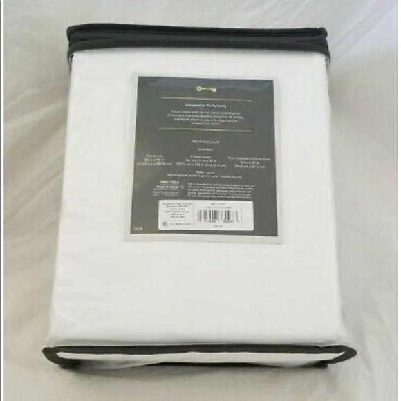 Threshold Signature 600 TC Hotel Border Frame Full Sheet Set, 6 pc - Picture 3 of 3